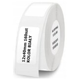 Original OEM Label Niimbot 12x40 mm (White, 160 pcs)