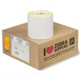 Original OEM Lables Zebra 100x50 mm (87000) (White) (4xpack) (1300 pcs)