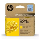 Original OEM Ink Cartridge HP 924e (4K0U9NE) (Yellow)