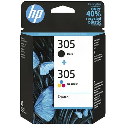 305 / 305XL / Black / Colour Ink Cartridges For HP ENVY 6020e