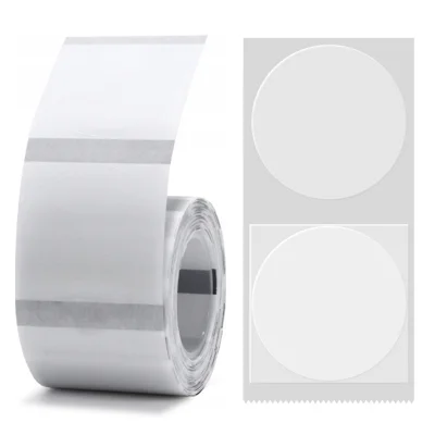 Original OEM Label Niimbot 31x31 mm (31ROUND_T) (Transparent) (210 pcs)