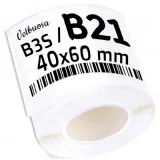 Original OEM Label Niimbot 40x60 mm (40*60) (White) (125 pcs) for Niimbot B3S