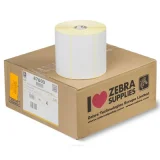 Original OEM Lables Zebra 100x50 mm (87000) (White) (4xpack) (1300 pcs) for Zebra GX420d