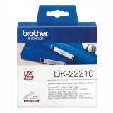 Original OEM Ribbon Brother DK-22210 (DK-22210) (White) (29 mm, 30,48 m) for Brother TD-4550DNWB