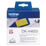 Original OEM Ribbon Brother DK-44605 (DK-44605) (Yellow) (62 mm, 30,48 m) for Brother QL-800 duocolor