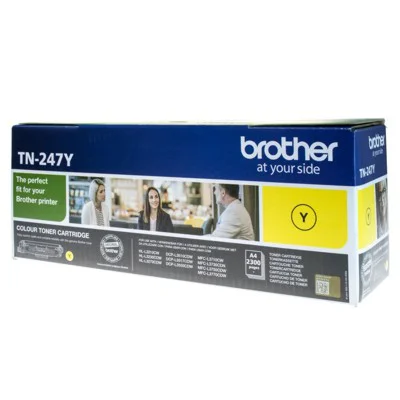 Brother TN 247 Y Laser toner - TN247Y Compatible - Yellow 2300 pages
