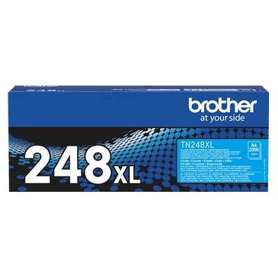 Original OEM Toner Cartridge Brother TN-248XLC (TN248XLC) (Cyan)