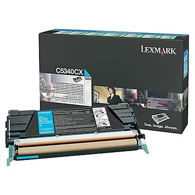 Original OEM Toner Cartridge Lexmark C5340CX (C5340CX) (Cyan)