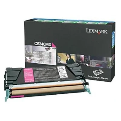 Original OEM Toner Cartridge Lexmark C5340MX (C5340MX) (Magenta)