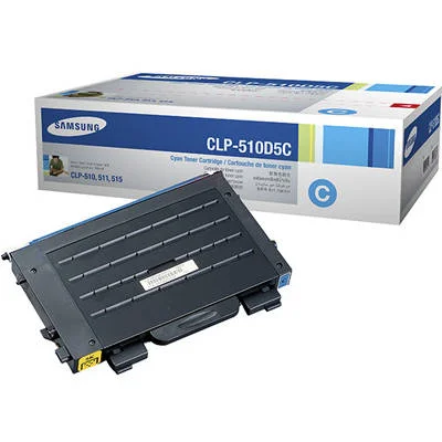 Original OEM Toner Cartridge Samsung CLP-510D5C 5K (CLP-510D5C) (Cyan)