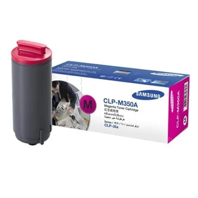 Original OEM Toner Cartridge Samsung CLP-M350A (CLP-M350A) (Magenta)