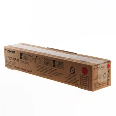 Original OEM Toner Cartridge Toshiba T-FC210E-M (6AJ00000165) (Magenta)