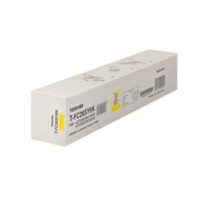 Original OEM Toner Cartridge Toshiba T-FC26SY2K (6B000000341) (Yellow)