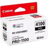 Original OEM Ink Cartridge Canon PFI-4100 MBK (6776C001) (Matte black)