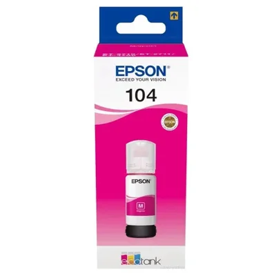 Original OEM Ink Cartridge Epson 104 (C13T00P340) (Magenta)