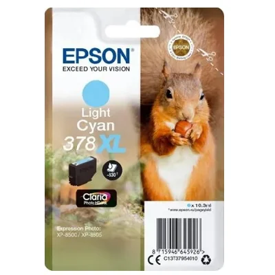 Original OEM Ink Cartridge Epson 378 XL (C13T37954010) (Light cyan)