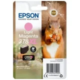 Original OEM Ink Cartridge Epson 378 XL (C13T37964010) (Light magenta) for Epson Expression Photo HD XP-15000