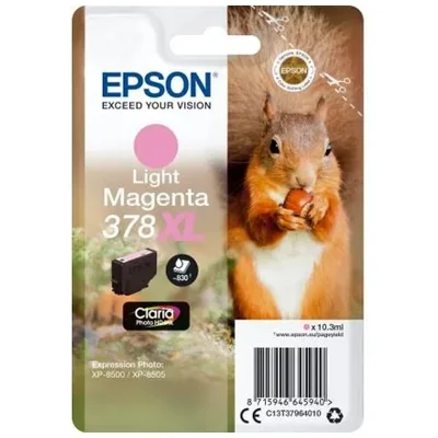 Original OEM Ink Cartridge Epson 378 XL (C13T37964010) (Light magenta)