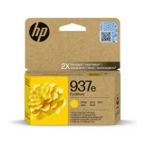 Original OEM Ink Cartridge HP 937e (4S6W8NE) (Yellow) for HP OfficeJet Pro 9135e