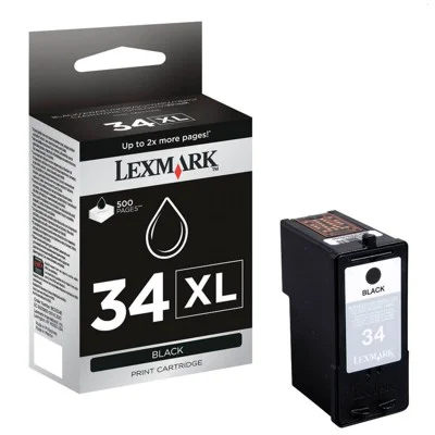 Original OEM Ink Cartridge Lexmark 34 XL (18C0034E) (Black)