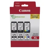 Original OEM Ink Cartridges Canon 2x PG-575 XL + CL-576 XL (5437C004)