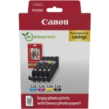 Original OEM Ink Cartridges Canon CLI-526 CMYK (4540B019) (multi pack) for Canon Pixma MG6250