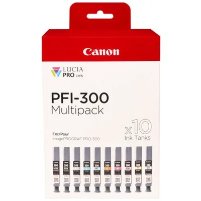 Original OEM Ink Cartridges Canon PFI-300 Color (multi pack)