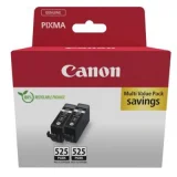 Original OEM Ink Cartridges Canon PGI-525 BK (4529B017) (Black) (2-pack) for Canon Pixma iX6550