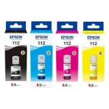 Original OEM Ink Cartridges Epson 112 CMYK (112CMYK) (multi pack) for Epson EcoTank L15150