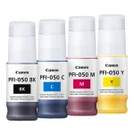 Ink cartridges Canon PFI-050 CMYK - compatible and original OEM