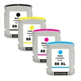 Compatible Ink Cartridges 88 XL CMYK (DT-AH-88/K) (multi pack) for HP OfficeJet Pro L7680