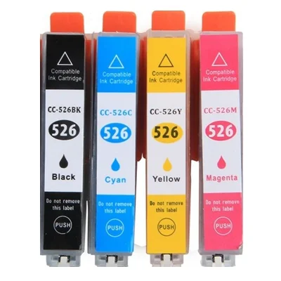 Compatible Ink Cartridges CLI-526 CMYK for Canon (4540B019) (multi pack)