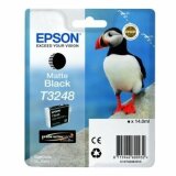 Original OEM Ink Cartridge Epson T3248 (C13T32484010) (Matte black)